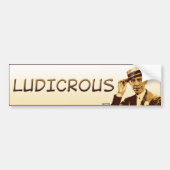 Obama: Ludicuul Bumpersticker (Voorkant)