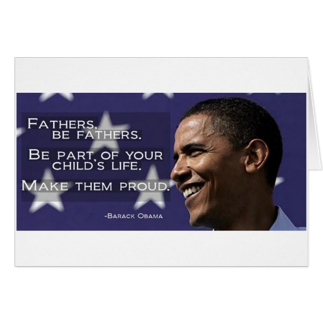 Obama Maak je kinderen trots (Voorkant Horizontaal)
