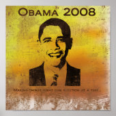 Obama maakt weer goed...(afdrukken) poster (Voorkant)