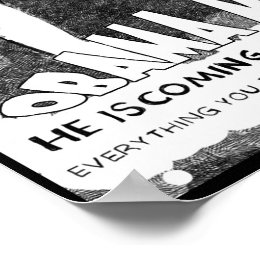 Obama Madness Poster (Hoek)