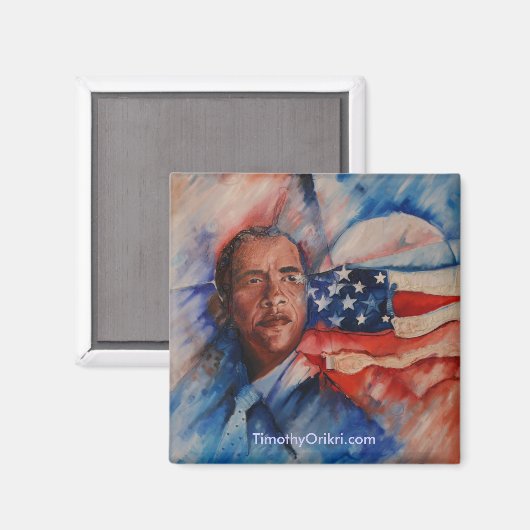 Obama Magnet (Voorkant / Achterkant)