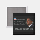 Obama Magnet (Voorkant / Achterkant)