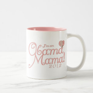 Obama Mama 2012 Gear Tweekleurige Koffiemok