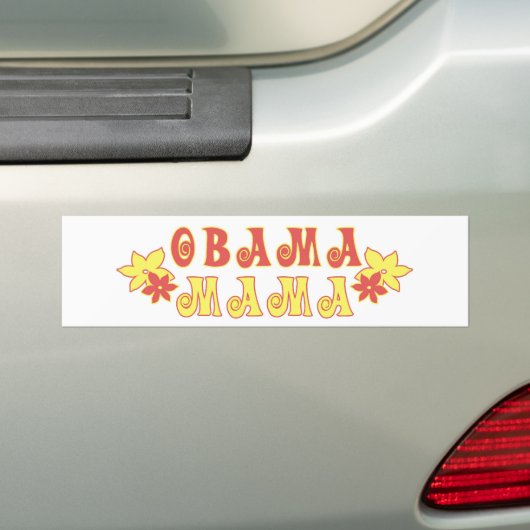 Obama Mama Bumpersticker (Op auto)