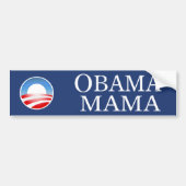 Obama Mama Bumpersticker (Voorkant)