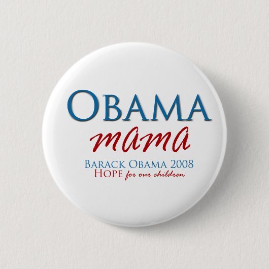 Obama Mama Button (Voorkant)