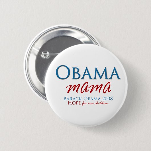 Obama Mama Button (Voorkant /achterkant)
