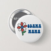 Obama Mama Buttonnen Ronde Button 5,7 Cm (Voorkant /achterkant)