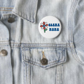 Obama Mama Buttonnen Ronde Button 5,7 Cm (In situ)