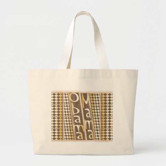 Obama Mama Canvas tas (Voorkant)