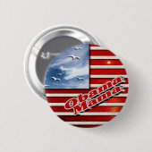 Obama Mama Cute Button (Voorkant /achterkant)