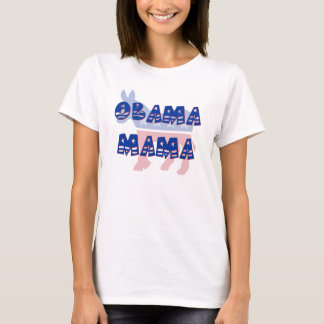 Obama mama Democraat T-Shirt