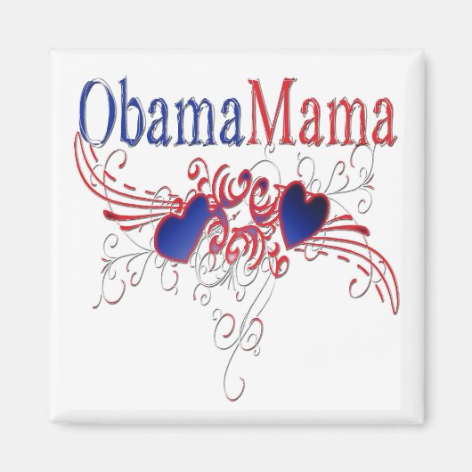 Obama Mama Magneet (Voorkant)