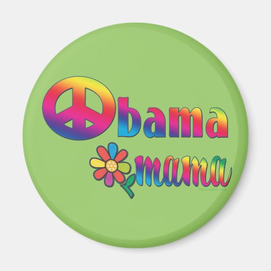 Obama Mama Magneet (Voorkant)