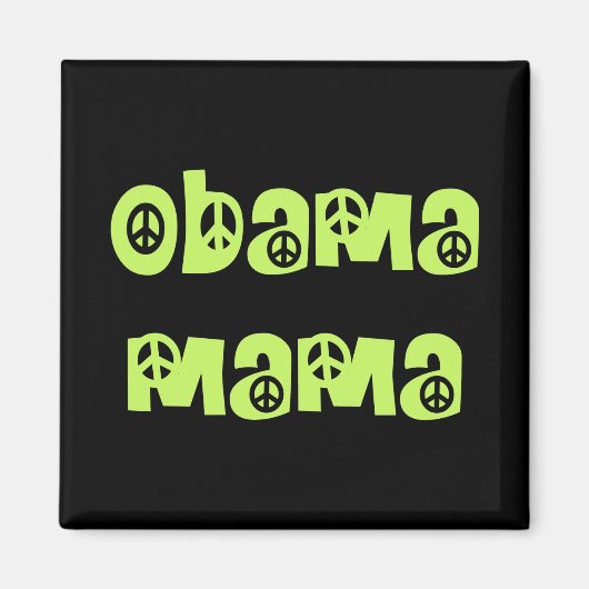 Obama Mama Magnets Magneet (Voorkant)