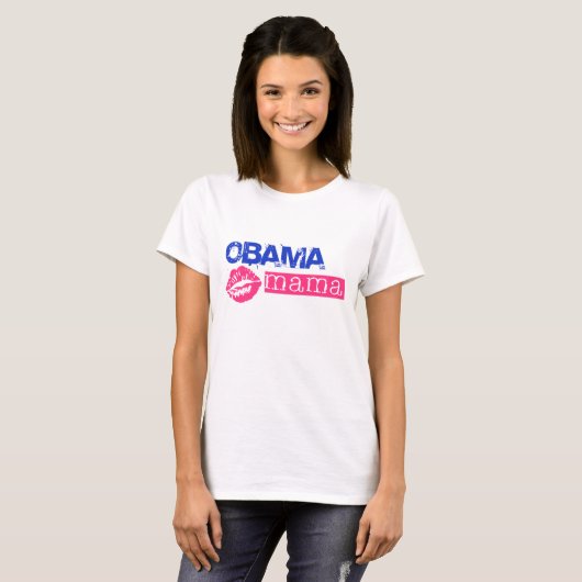 Obama Mama T-shirt (Voorkant volledig)