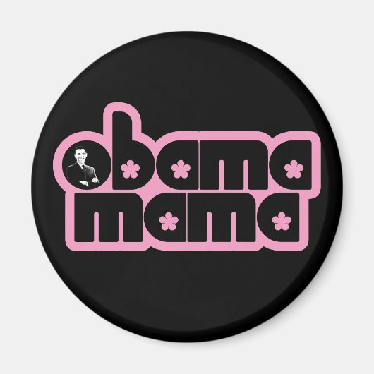 obama mamma magneet (Voorkant)