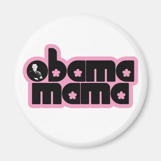 obama mamma magneet (Voorkant)
