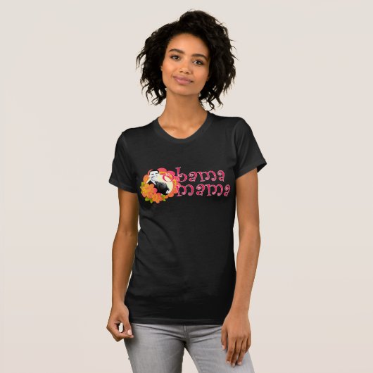 obama mamma t-shirt (Voorkant volledig)