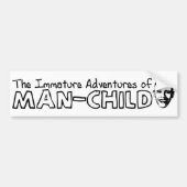Obama Man-Child Bumpersticker (Voorkant)