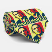 Obama Marx Parody Tie Stropdas (Opgerold)