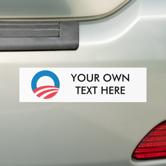 Obama Merchandise Bumpersticker (Op auto)