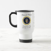 Obama met JFK - Travel Mug Reisbeker (Links)