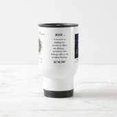 Obama met JFK - Travel Mug Reisbeker (Center)