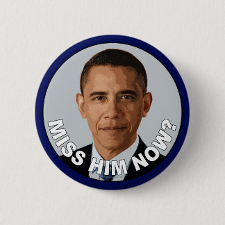 Obama: Miss Hem nu? Ronde Button 5,7 Cm