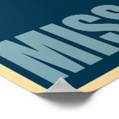 Obama Miss me? Poster (Hoek)