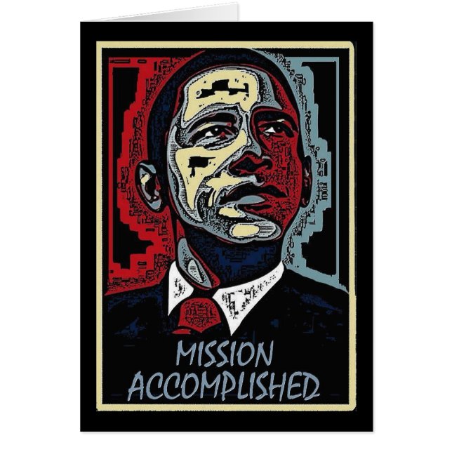 Obama Mission voltooid 5 (Voorkant)