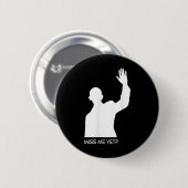Obama mist me nog grappig ronde button 5,7 cm (Voorkant /achterkant)