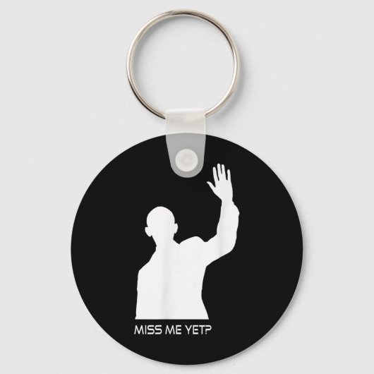 Obama mist me nog grappig sleutelhanger (Voorkant)