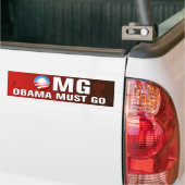 Obama moet Bumpersticker gaan (Op Truck)