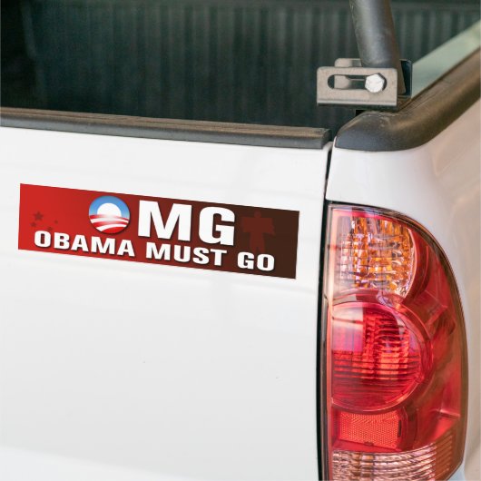 Obama moet Bumpersticker gaan (Op Truck)