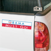 Obama moet gaan bumpersticker (Op Truck)