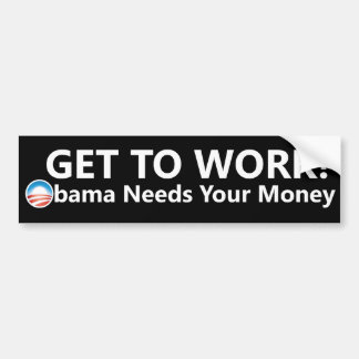 Obama Money Bumpersticker
