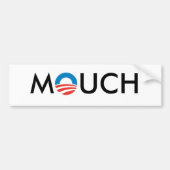OBAMA MOUCH BUMPERSTICKER (Voorkant)