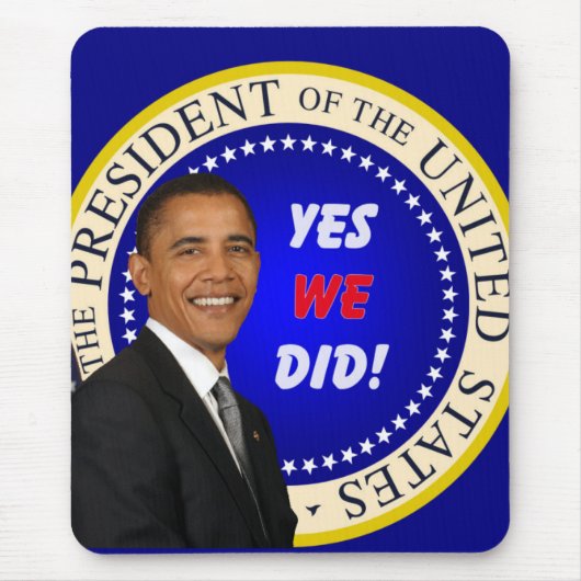 Obama Mousepad Muismat (Voorkant)