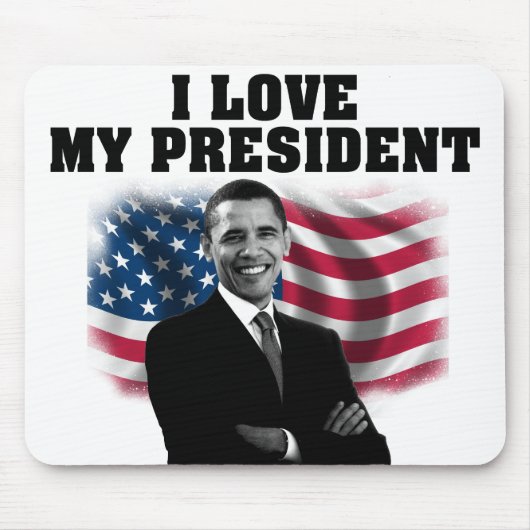 OBAMA MOUSEPAD MUISMAT (Voorkant)