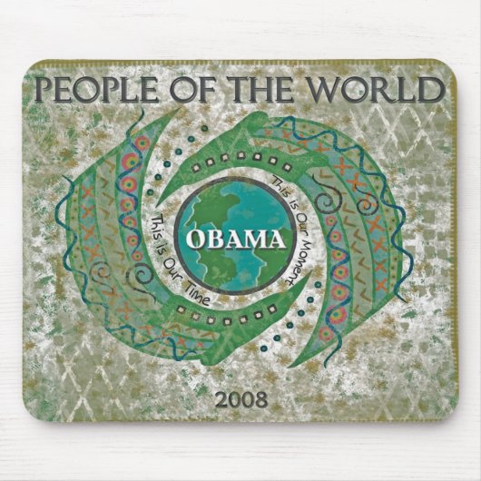 Obama Mousepad Muismat (Voorkant)