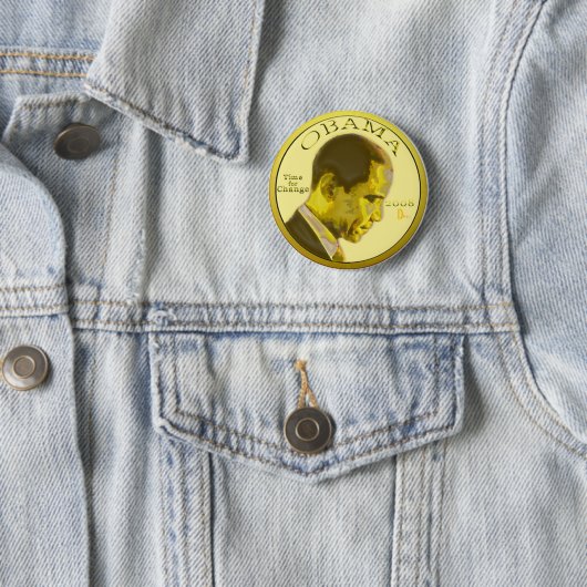 Obama munt Standaardgrootte Button (In situ)