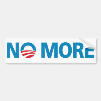 Obama, "NEE MEER" Bumpersticker