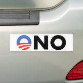 Obama No Bama Nobama Oh No Obama Bumpersticker (Op auto)