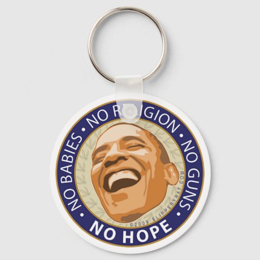Obama "No Hope"-Sleutelhanger Sleutelhanger (Voorkant)