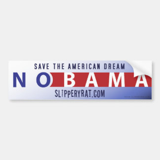 Obama "Nobama"-Bumpersticker Bumpersticker