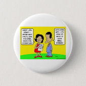 Obama nobelprijswinnares ronde button 5,7 cm (Voorkant)