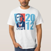 Obama NOPE 2012 T-shirt (Voorkant)