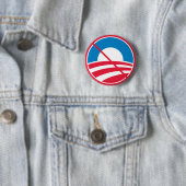 Obama NOT Ronde Button 5,7 Cm (In situ)