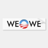obama_o_Big, WEWE Bumpersticker (Voorkant)